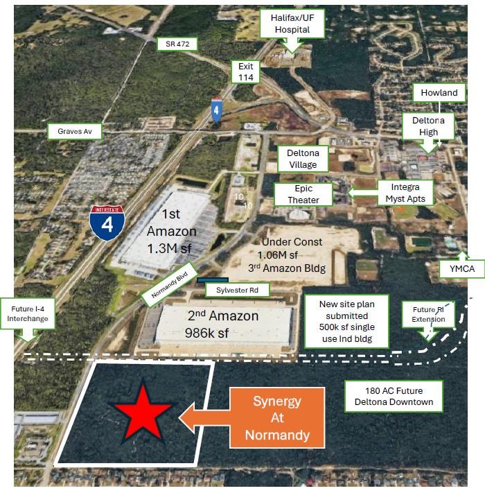 Central Florida aerial view